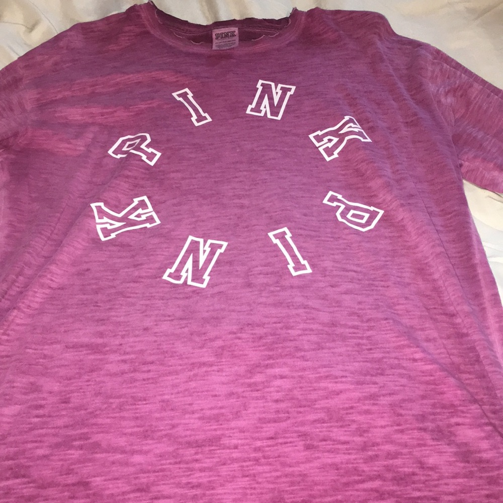 Pink long sleeve shirt